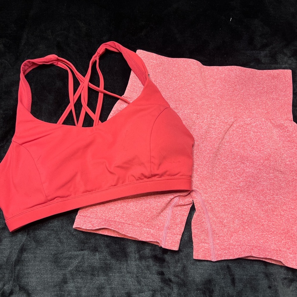 Athletic bundle 
Shorts / sports bra size Medium